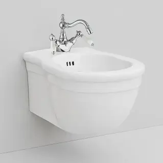 Биде Art Ceram Hermitage HEB003.01;00 белый блестящий