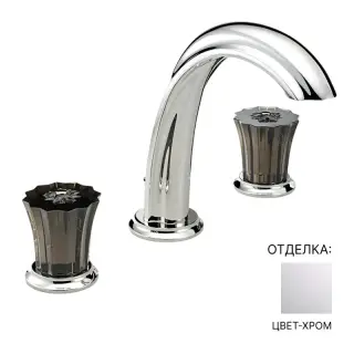 Смеситель для раковины THG MILLE NUITS-BRUME CRYSTAL