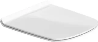 Сиденье для компакта съемное, с автоматическим закрыванием SoftClose белый глянец