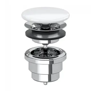 Донный клапан VILLEROY&BOCH Collaro 68080001 цвет альп. белый (01)