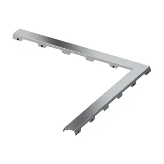 Решетка на дренажный канал угловая 