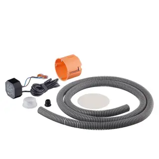 Комплект для встраивания гигиенического смыва, Duravit, DuraSystem, с питанием от сети