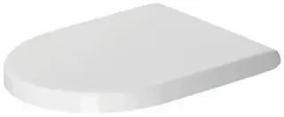 Сиденье для унитаза, Duravit, Starck 3, шгв 370*410*30, цвет-белый