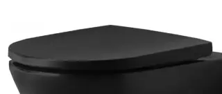 Сиденье для унитаза, Duravit, D-Neo, шг 376*441, цвет-антрацит матовый (аналог 0021691300)