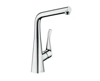 Смеситель для кухни, Hansgrohe, Metris M71, цвет-хром
