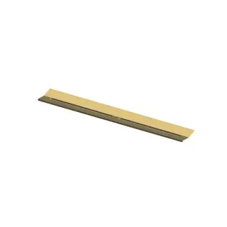 Декоративная панель, TECEdrainprofile, съемная, нержавеющая сталь, Polished Gold Optic/глянец, позолоченный