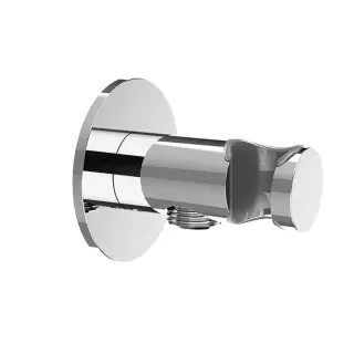 Вывод из стены с держателем для душевой лейки Almar