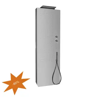 ™ Fantini 74AD651102 ACQUAPURA Многофункциональная душевая панель отдельностоящая : с