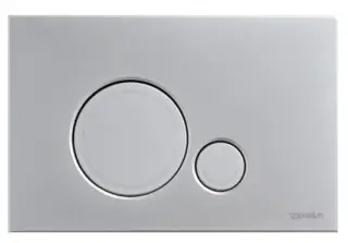 Клавиша смыва, Duravit, DuraSystem, для унитаза, шгв 230*6,5*150,5, цвет-хром матовый