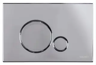 Клавиша смыва, Duravit, DuraSystem, для унитаза, шгв 230*6,5*150,5, цвет-хром