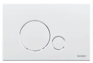 Клавиша смыва, Duravit, DuraSystem, для унитаза, шгв 230*6,5*150,5, цвет-белый