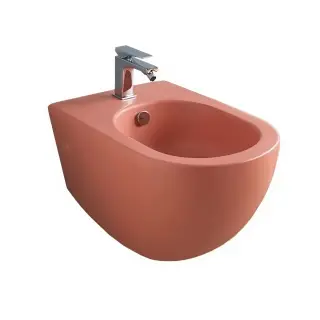 Биде Art Ceram FILE 2.0 FLB001.14.00 Цвет- rosso corallo