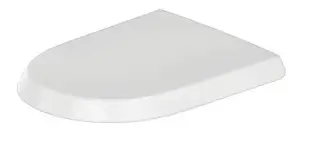 Сиденье для унитаза, Duravit, Qatego, шг 369*463, цвет-альпийский белый