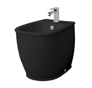 Биде Art Ceram AZULEY AZB002.03.00 Цвет черный глянцевый