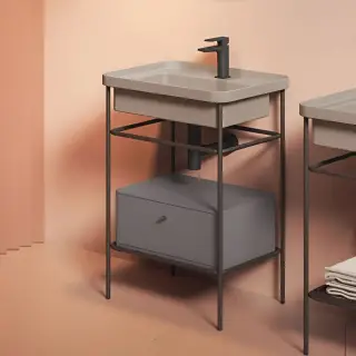 Мебель для ванной комнаты Art Ceram FUORI SCALA ACM039.58 Цвет- musk