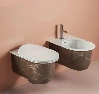 Биде Art Ceram CHIC CHB001.49.00 Цвет-bronze amani