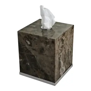 Контейнер для салфеток 3SC Palace PA71AEMSL цвет-Emperador Dark marble/chrome