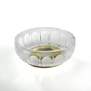 Мыльница 3SC MONTBLANC MB01ACRGO цвет-clear crystal/matte gold