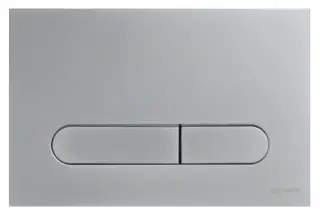 Клавиша смыва, Duravit, DuraSystem, для унитаза, шгв 230*6,5*150,5, цвет-хром матовый