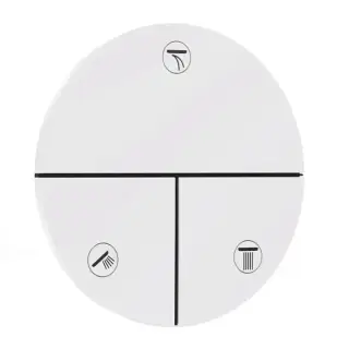 Вентиль, Hansgrohe, ShowerSelect Comfort S, для 3 потребителей, цвет-белый матовый