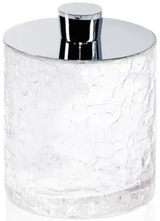 Баночка с крышкой d9*11 хром