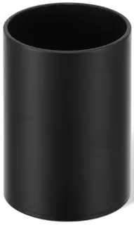 Контейнер без крышки настольный d6.5*h9.6 Черный матовый
