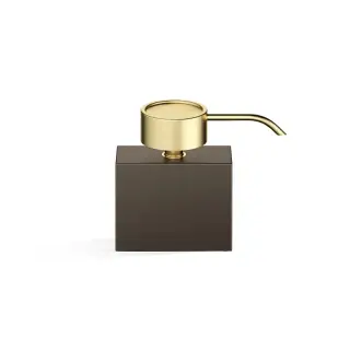™ Decor Walther © 0852141 - DW 477 дозатор для мыла Темная бронза / Золото матовое