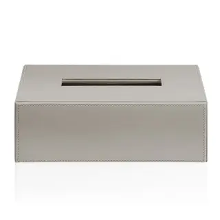 Контейнер для салфеток Decor Walther BROWNIE KB 40 0839949 искусственная кожа цвета тауп