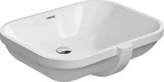 Раковина Duravit D-CODE 0338560000 белый, без площадки под смеситель