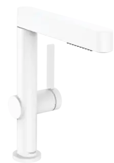 Смеситель для раковины HANSGROHE FINORIS 76063700 матовый белый