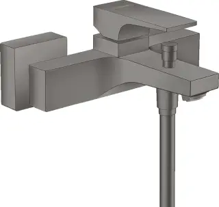 Смеситель для ванны HANSGROHE Metropol 32540340 шлифованный черный хром