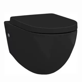 Унитаз Art Ceram FILE 2.0 FLV004.17;30 черный матовый