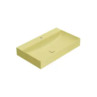 GLOBO B6R81SE T-EDGE Раковина для установки на столешницу cm 80x47 см, цвет SE (Senape)