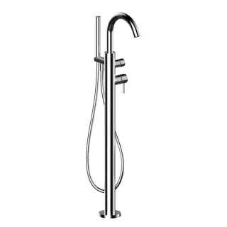 Fantini # 5002E880B Напольный смеситель для ванны наружная часть хром