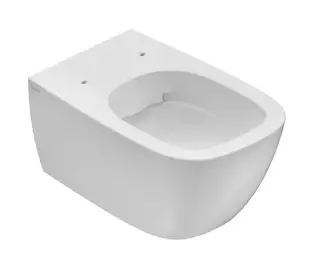 GLOBO GNS03BI Унитаз GENESIS подвесной безободковый, размер 50 см, крепление в комплекте, цвет bi (B