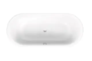 Ванна, Bette, BetteLux Oval, шгв 1800*800*450, BetteGlasur® Plus, цвет-белый