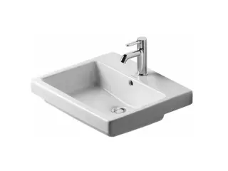 Раковина, Duravit, Vero, шгв 550*465*180, отверстия для смесителя-1, цвет-белый