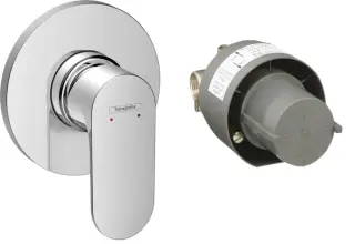Смеситель для душа, Hansgrohe, Rebris S, цвет-хром