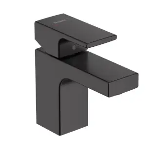 Смеситель для раковины, Hansgrohe, Vernis Shape, цвет-матовый черный