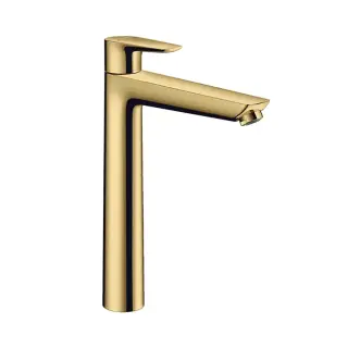 Смеситель для раковины, Hansgrohe, Talis E, цвет-полированное золото