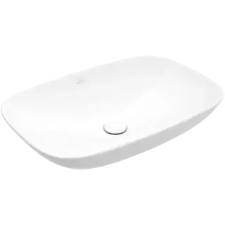 Раковина, Villeroy&Boch, Loop&Friends, шгв 620*420*120, отверстия для смесителя-отсутствуют, цвет-альпийский белый (белый Alpin)