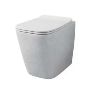 Унитаз Art Ceram RIMLESS ASV004.01.86 Цвет-белый/декор cementina