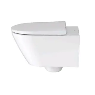 Унитаз, Duravit, D-Neo, RIMLESS, подвесной, шгв 370*540*360, цвет-белый матовый сатинированный