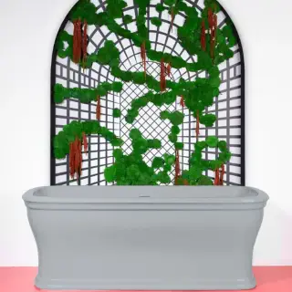 Ванна Art Ceram CIW001 34 00 цвет-серый глянцевый