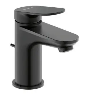 Смеситель для раковины, Duravit, Wave, цвет-черный матовый (Matt Black, Nero Opaco)