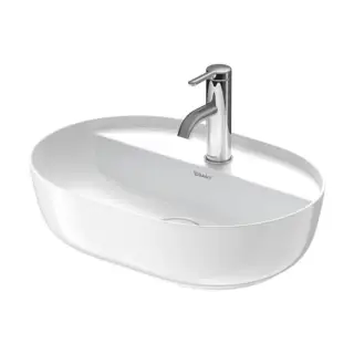 Раковина, Duravit, Luv, шг 500*400, отверстия для смесителя-1, цвет-белый