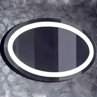 Зеркало для ванной BURGBAD DIVA SIAA100 K0165 цвет - черно-синий, бархатно-матовый (К0165)