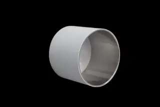 Полка для ванной Rifra CIRCLR AC 015 00 BIS белый / сатинированная нержавеющая сталь