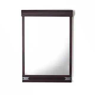 Зеркало для ванной Devon&Devon Bentley Bentley Mirror никель полированный, цвет махагон