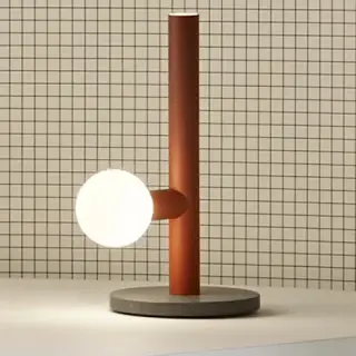 Светильник для ванной Antonio Lupi APOLLO APOLLOD2 структура-POMPEIANO GOFFRATTO-5104/осн. STONE BASALTINA